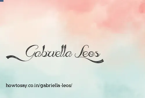 Gabriella Leos