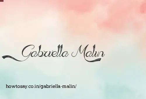 Gabriella Malin