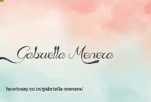 Gabriella Menera