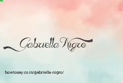 Gabriella Nigro