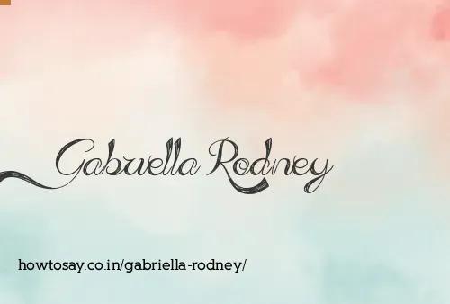 Gabriella Rodney