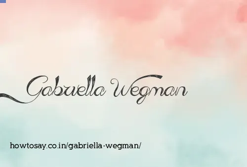 Gabriella Wegman