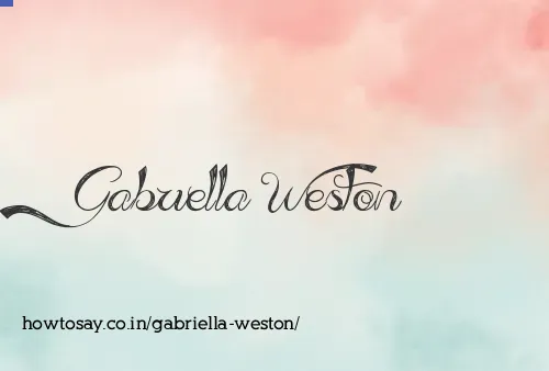 Gabriella Weston