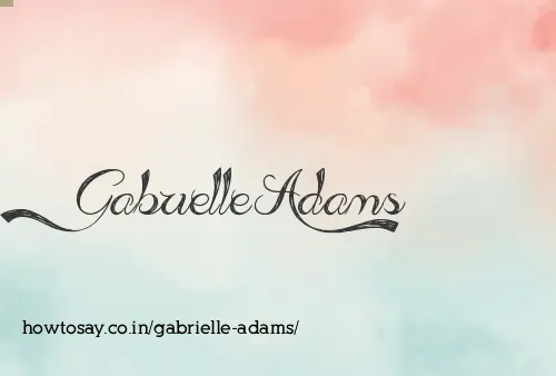 Gabrielle Adams