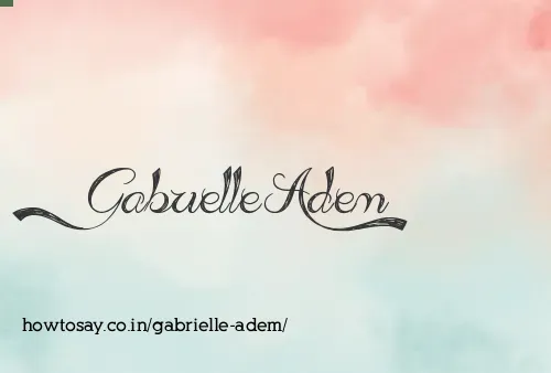 Gabrielle Adem