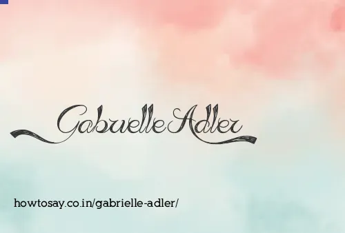 Gabrielle Adler