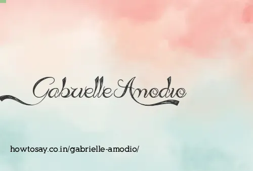 Gabrielle Amodio