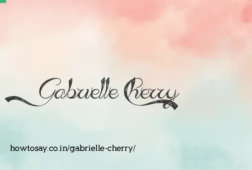 Gabrielle Cherry