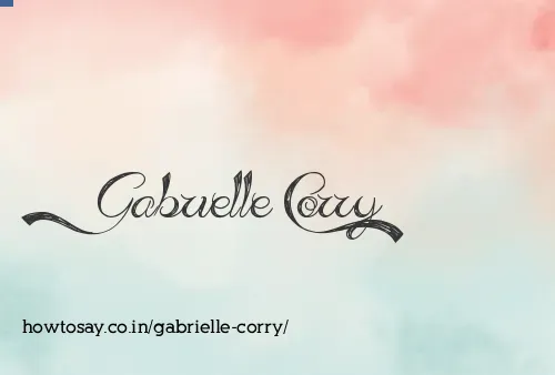 Gabrielle Corry