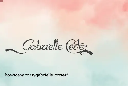 Gabrielle Cortez