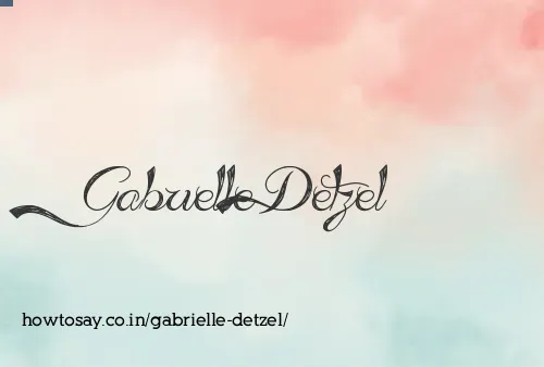 Gabrielle Detzel