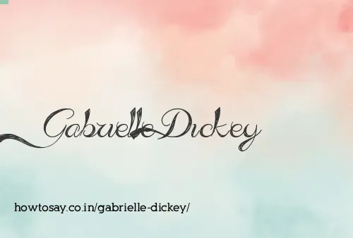 Gabrielle Dickey