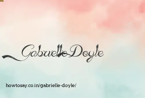 Gabrielle Doyle