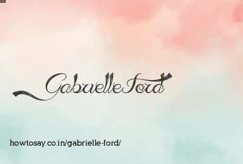 Gabrielle Ford