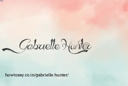 Gabrielle Hunter