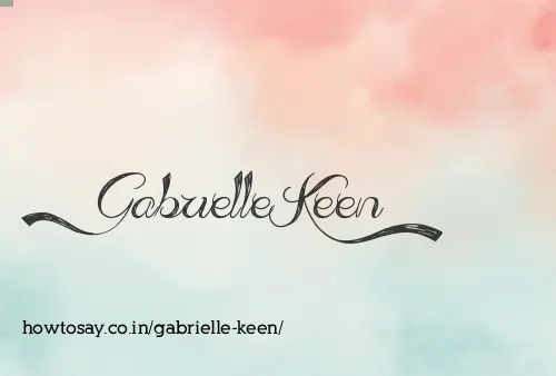 Gabrielle Keen