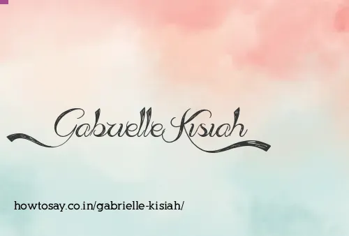 Gabrielle Kisiah