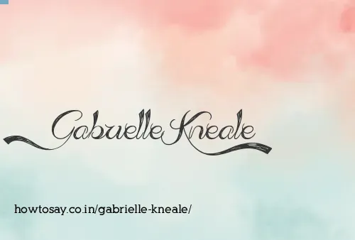 Gabrielle Kneale