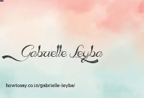 Gabrielle Leyba
