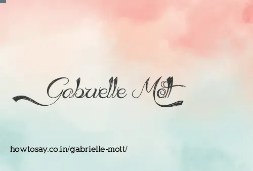 Gabrielle Mott