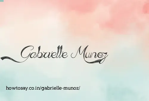 Gabrielle Munoz