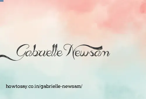 Gabrielle Newsam