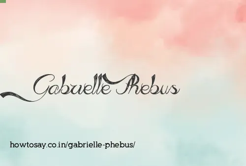 Gabrielle Phebus
