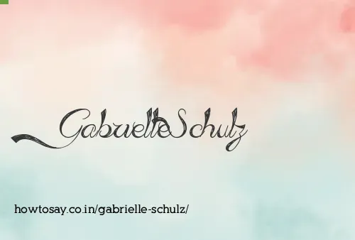 Gabrielle Schulz