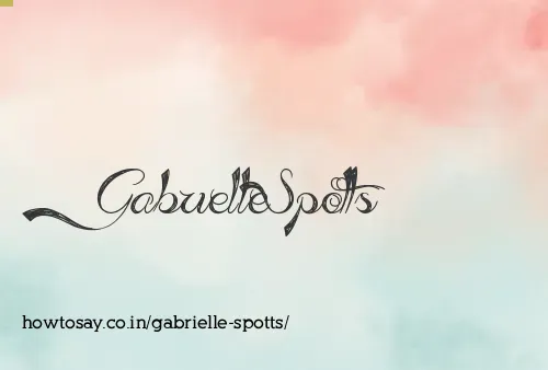 Gabrielle Spotts