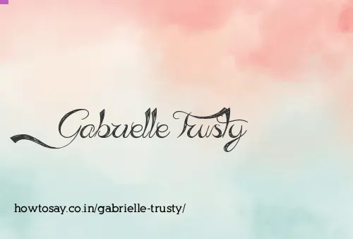 Gabrielle Trusty