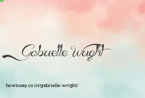 Gabrielle Wright