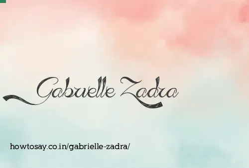 Gabrielle Zadra