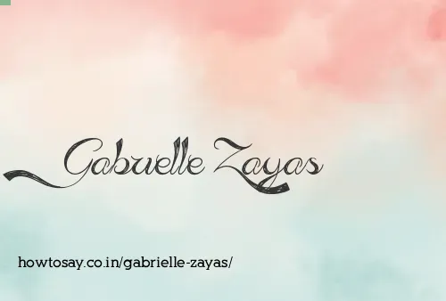Gabrielle Zayas