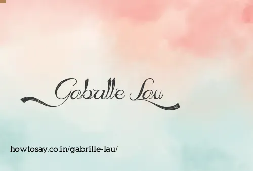 Gabrille Lau