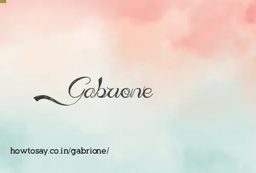 Gabrione