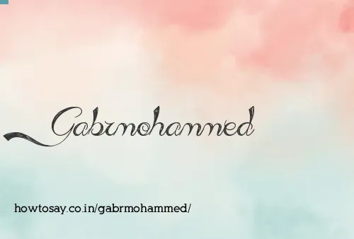 Gabrmohammed