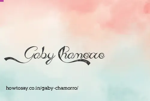 Gaby Chamorro