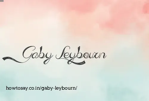 Gaby Leybourn