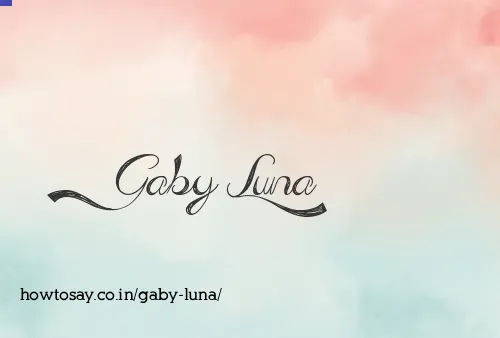 Gaby Luna