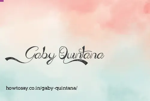 Gaby Quintana