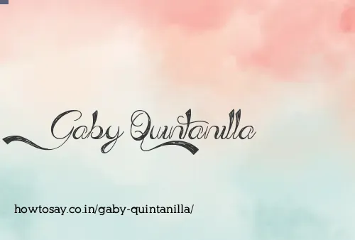 Gaby Quintanilla