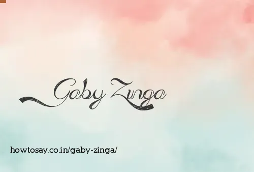Gaby Zinga