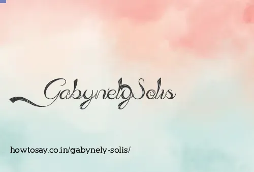 Gabynely Solis
