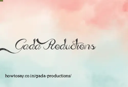 Gada Productions