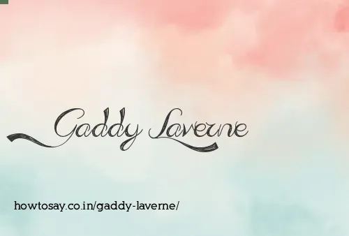 Gaddy Laverne