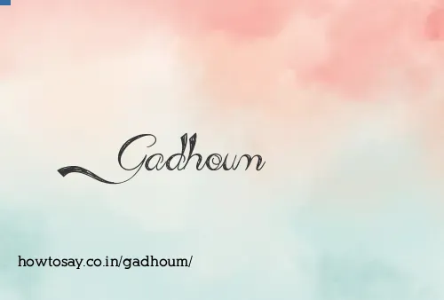 Gadhoum