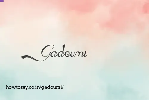 Gadoumi