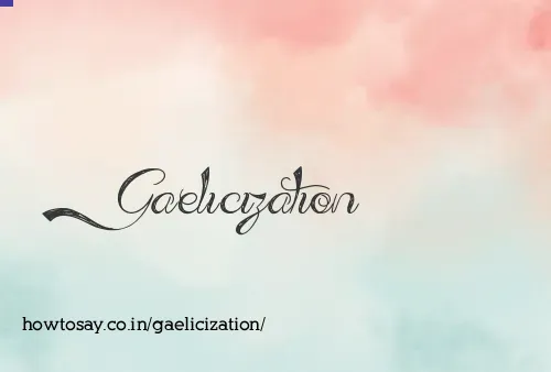 Gaelicization
