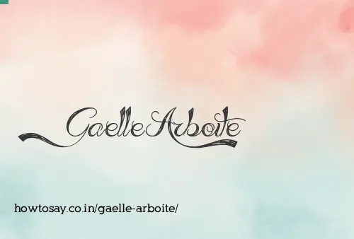 Gaelle Arboite