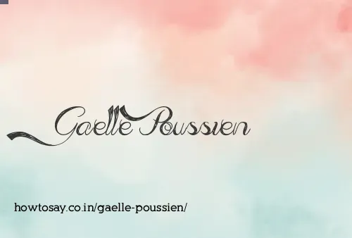 Gaelle Poussien